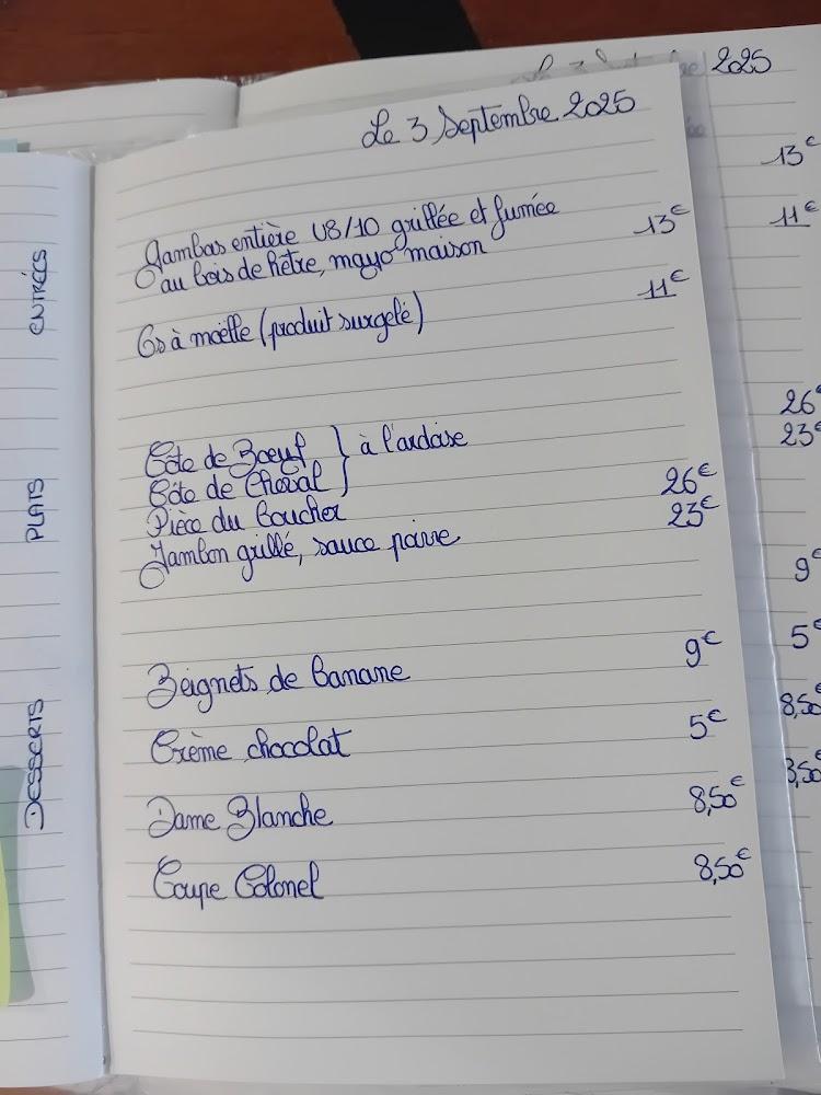 Côte à Côte - Menu Image 3